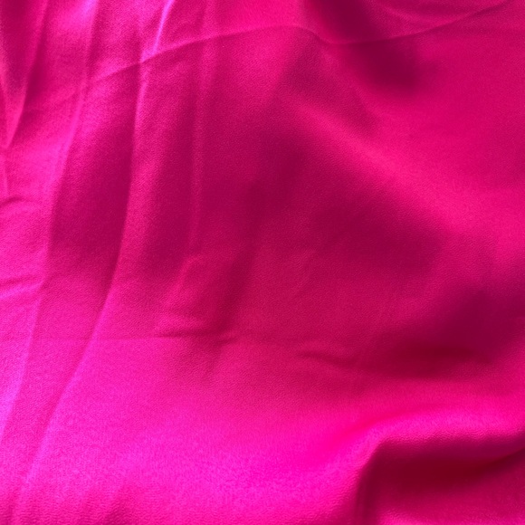 Boohoo Satin Halter Fuscia/Hot Pink Maxi Dress NWT - Picture 5 of 5